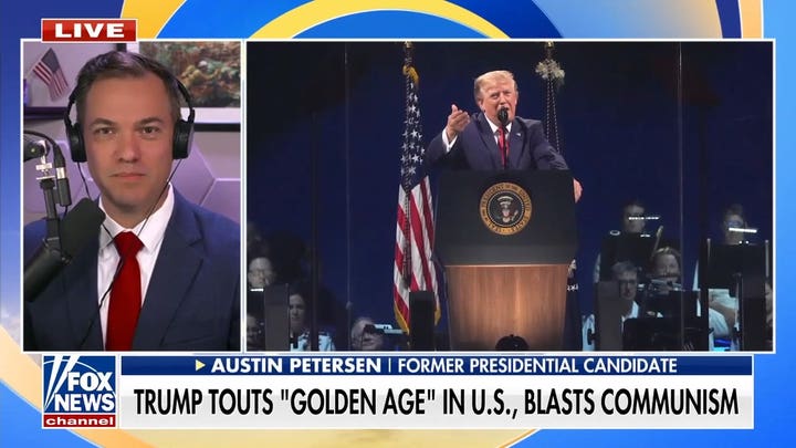 Trump touts 'Golden Age' in US, blasts communism in July 4 speech
