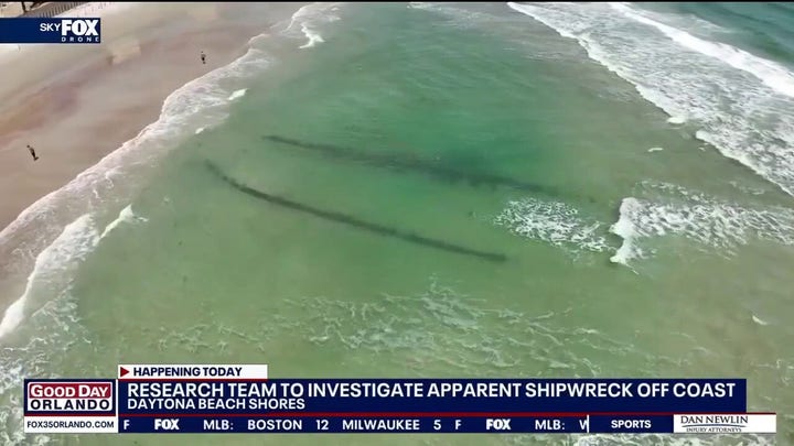 Archaeologists to examine exposed Daytona Beach wreckage