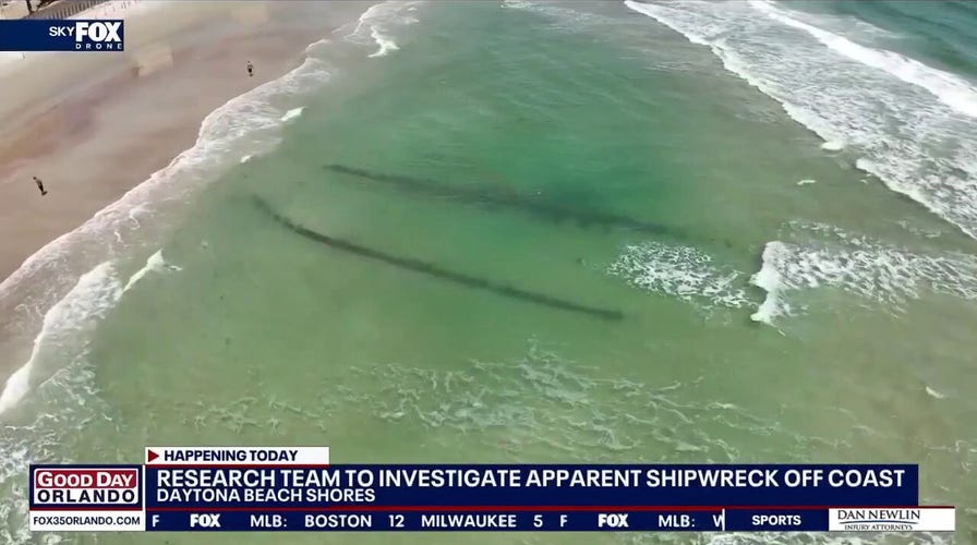 Archaeologists to examine exposed Daytona Beach wreckage