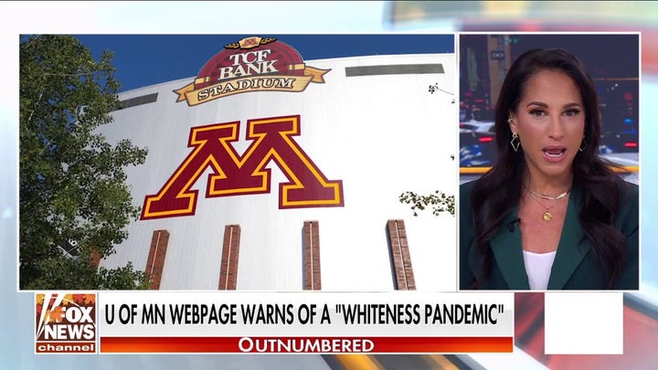 University of Minnesota faces backlash after warning of a 'whiteness pandemic'