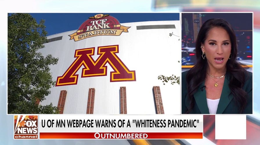 University of Minnesota faces backlash aft  informing  of a 'whiteness pandemic'