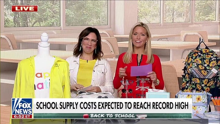 Lifestyle expert tells parents how to save money on back-to-school supplies