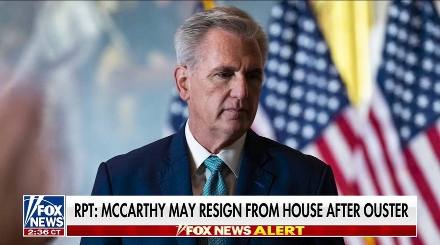 McCarthy considering quitting Congress after removed from speakership: Report
