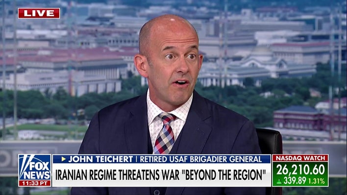These are hollow threats, Brig Gen John Teichert says