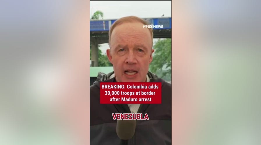BREAKING: Colombia adds 30,000 troops at border after Maduro arrest