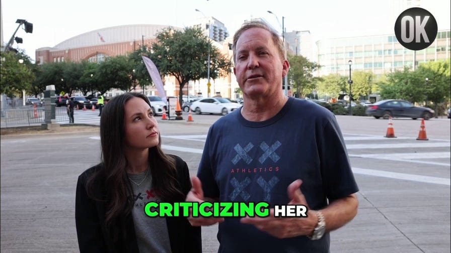 Texas AG Ken Paxton talks WNBA at Dallas 'Sophie Night' rally