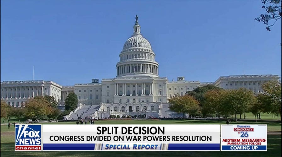 Congress split on Iran War Powers Resolution, Senate blocks House measure