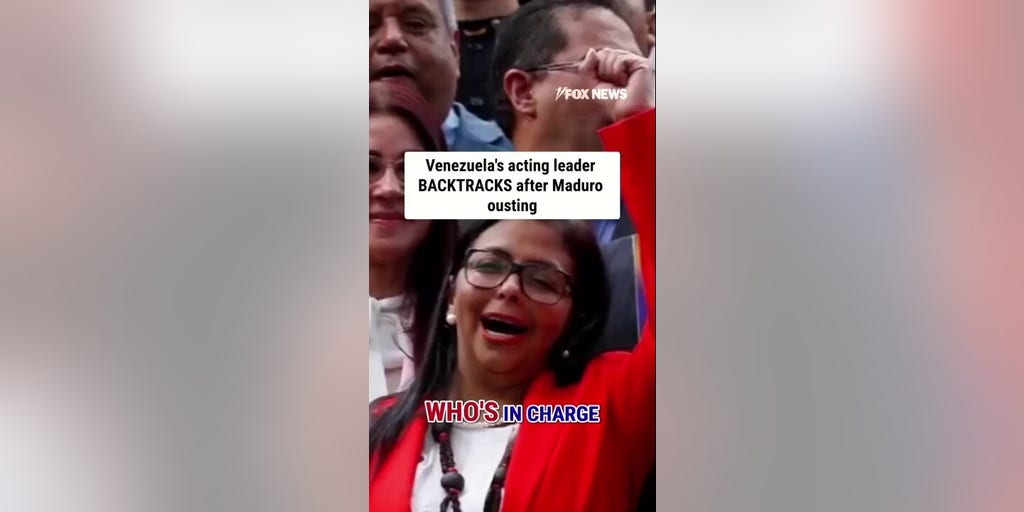 Venezuela's acting leader BACKTRACKS after Maduro ousting