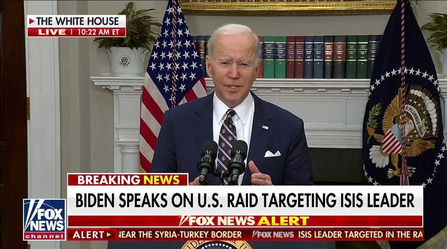 President Biden delivers remarks on the US Special Forces operation that killed ISIS leader