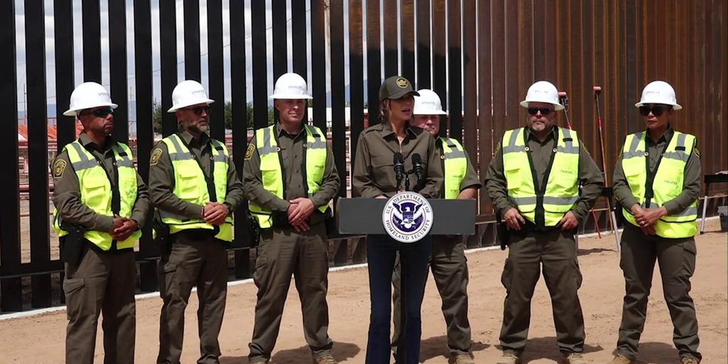 Trump Orders Entire U.S.-Mexico Border Wall Painted Black to Deter Migrants