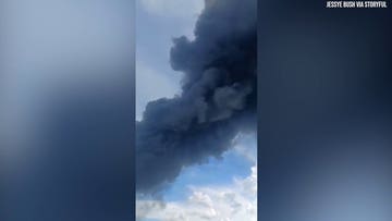 Mississippi chemical fire sends smoke billowing into air