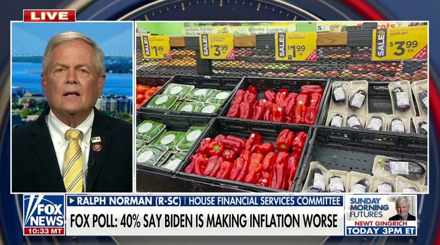 Biden is disconnected with Americans on economic issues: Rep. Ralph Norman