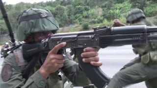 File video shows Venezuelan troops conducting practice drills in Caracas