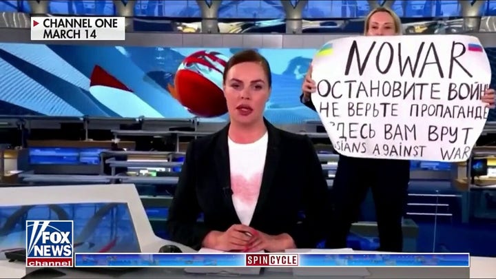 Russia producer protests war