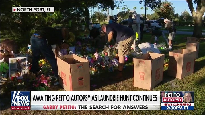Results of Gabby Petito's autopsy set to be revealed as search for Brian Laundrie continues