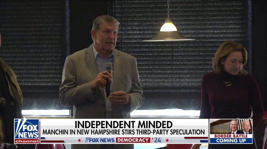 Joe Manchin appears to test waters for 3rd party presidential bid