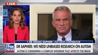 Dr. Nicole Saphier emphasizes importance of genetic factors in autism research as RFK Jr. vows answers