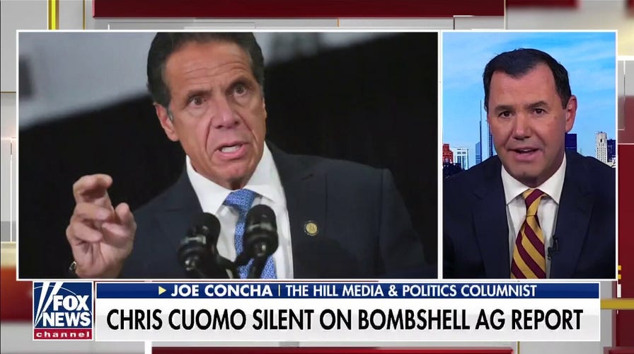 Joe Concha: CNN's Chris Cuomo's silence on AG report is an 'unavoidable story'