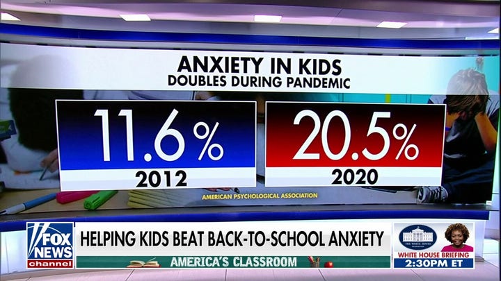 Back-to-school season ushering in anxiety, stress among kids, data shows