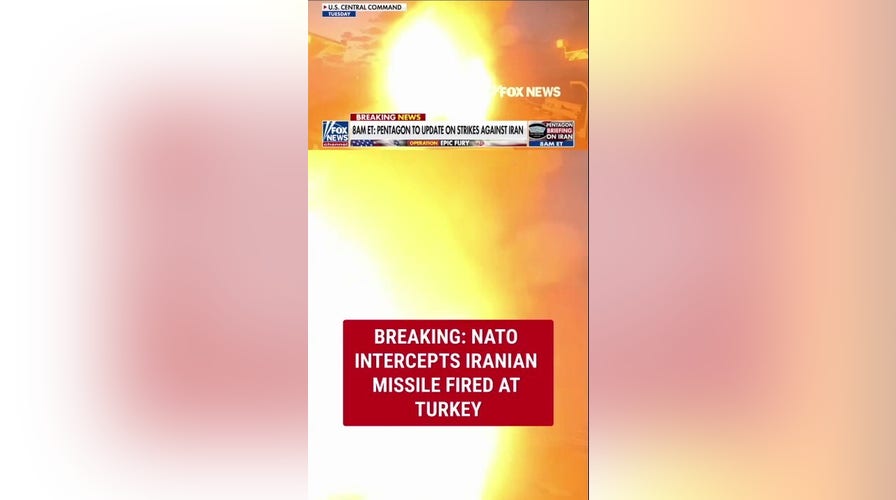  NATO intercepts Iranian rocket  fired astatine  Turkey