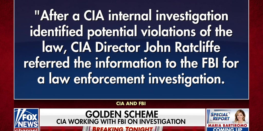 Former CIA official arrested for allegedly stealing millions in gold bars