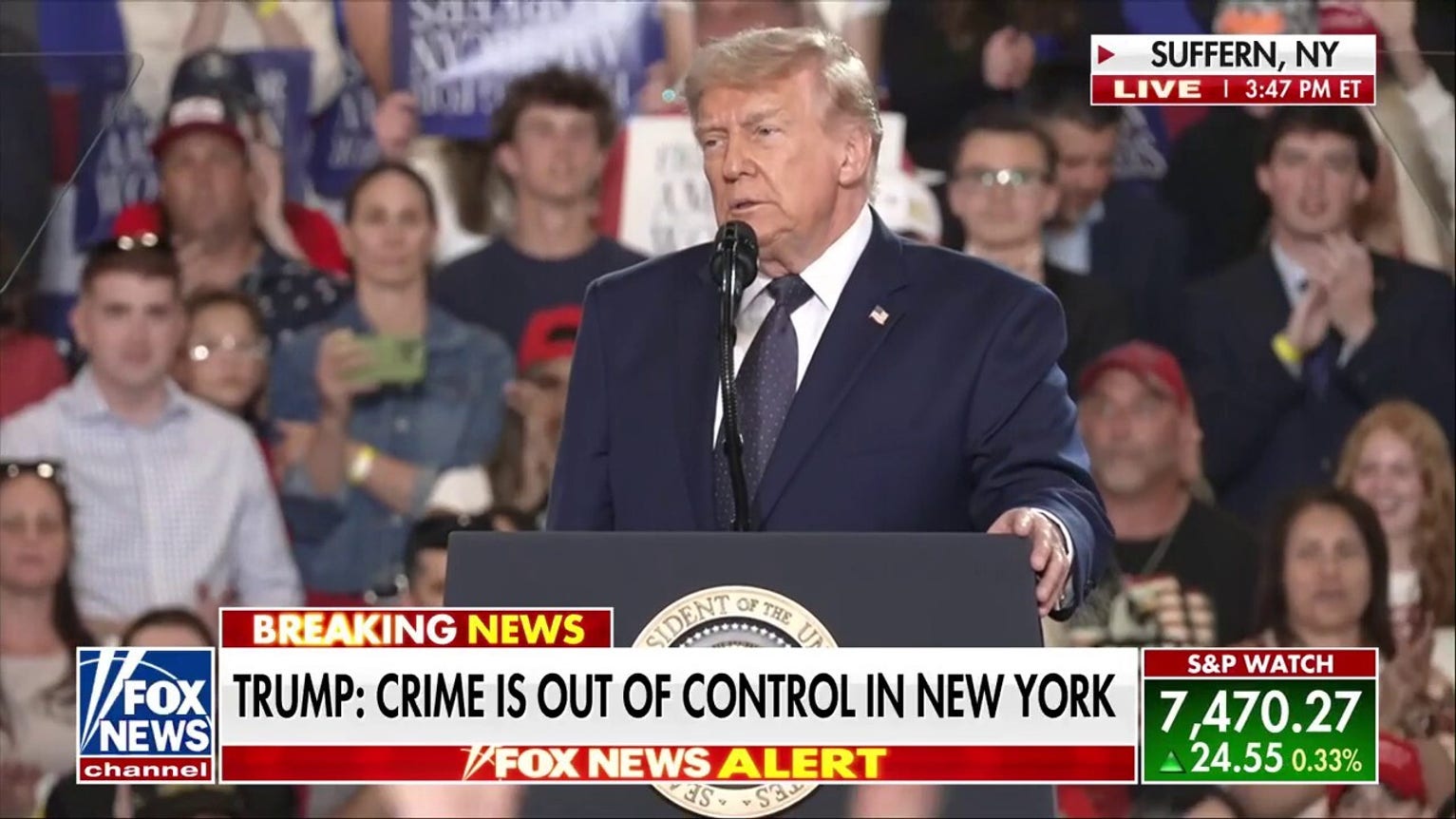 President Trump dings 'Dumocrat' policies