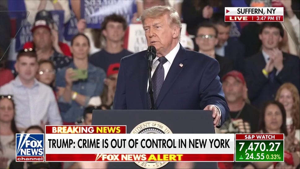 President Trump dings 'Dumocrat' policies