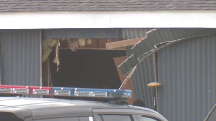 Surveillance video shows moment Michigan driver plows into birthday party, killing two kids