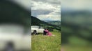 Woman flies 6,000 miles for a second date and now they're in love in Italy