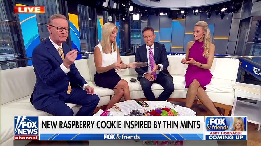 'Fox & Friends' hosts taste test the newest Girl Scout cookie 