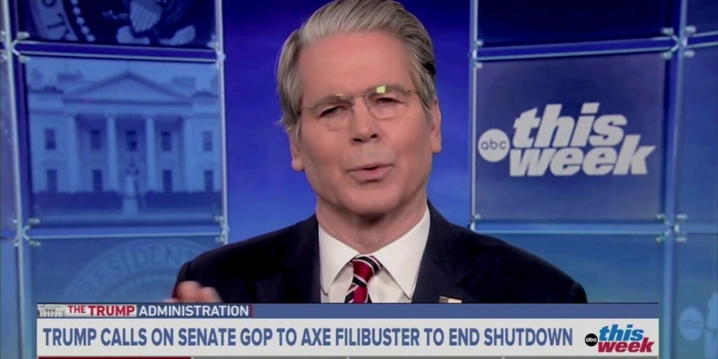 Scott Bessent spars with George Stephanopoulos over past comments on shutdowns
