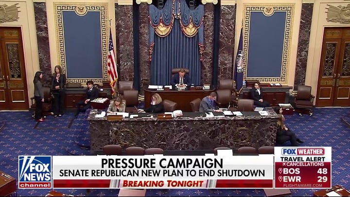 Senate Republicans’ have new plan to end shutdown, unclear if Dems will back it