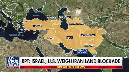Report: US, Israel weigh Iran land blockade