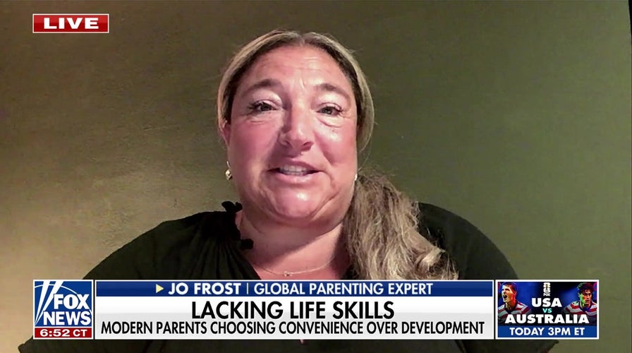 Jo Frost warns modern parents about children lacking life skills