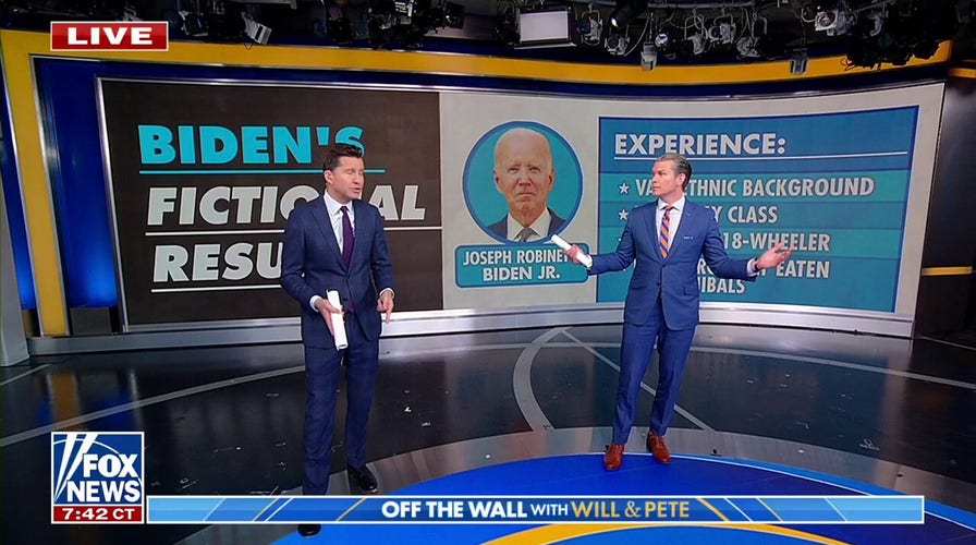 What’s on President Biden’s ‘fictional resume’?