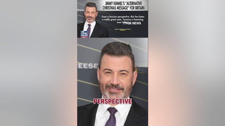 Jimmy Kimmel criticized for 'ridiculous' Christmas message