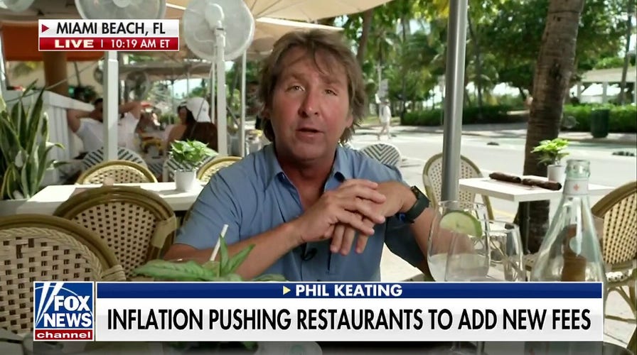 Inflation pushes restaurants to tack on new fees