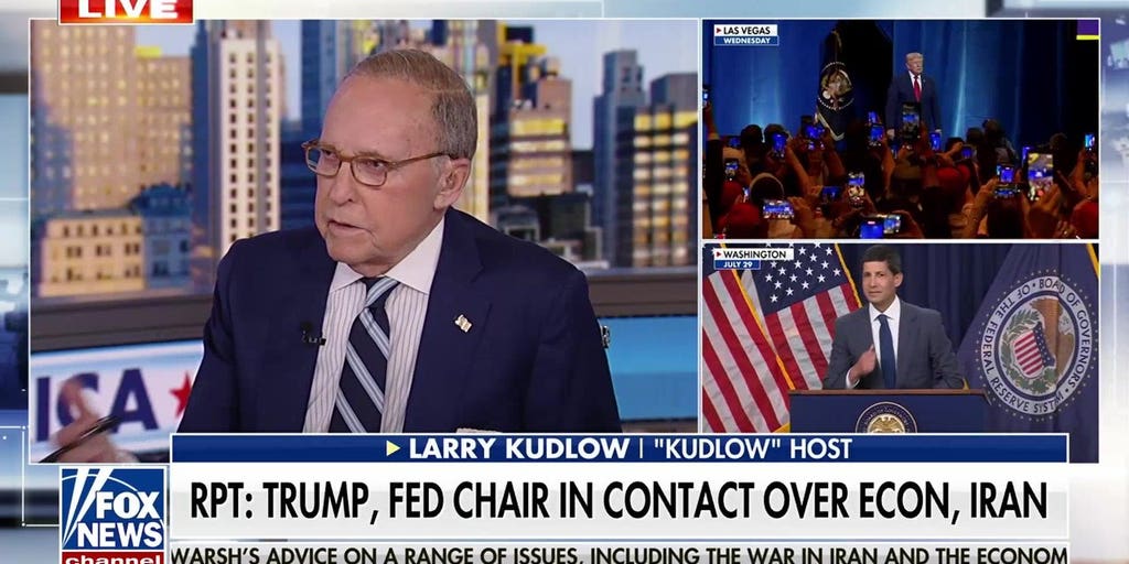 Larry Kudlow: Warsh-Trump relationship report is ‘hyped up’