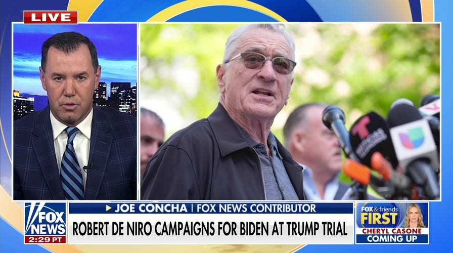 Joe Concha slams Robert De Niro as unhinged Biden surrogate: Told the whole story