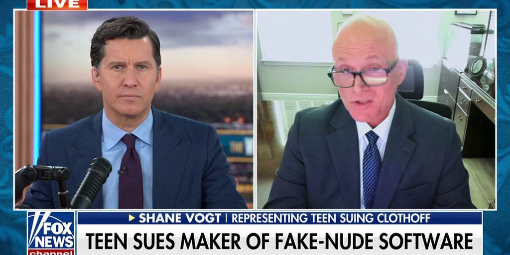 Teen girl sues AI company ClothOff over fakeimages Fox News Video