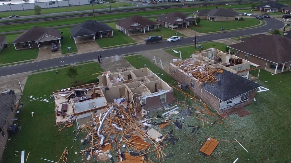 Tornado damage in Louisiana where hundreds of homes were impacted revealed in drone video Fox News