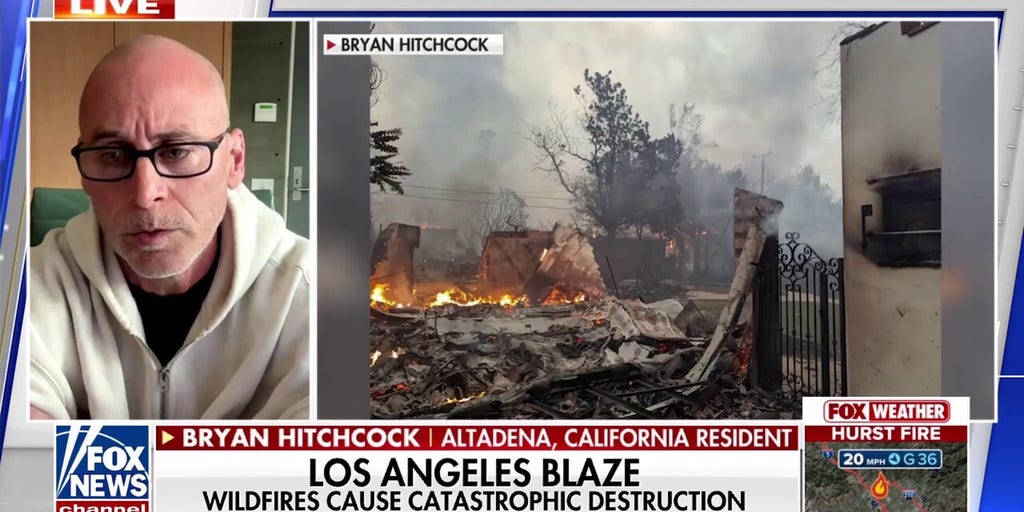'It exploded pretty quickly': California resident who lost his home speaks out
