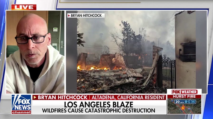 'It exploded pretty quickly': California resident who lost his home speaks out