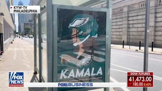 Philadelphia Eagles working to remove counterfeit Kamala Harris ads - Fox News