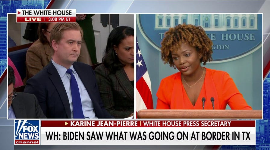  Doocy to Karine Jean-Pierre: How can Biden be trusted with classified information?