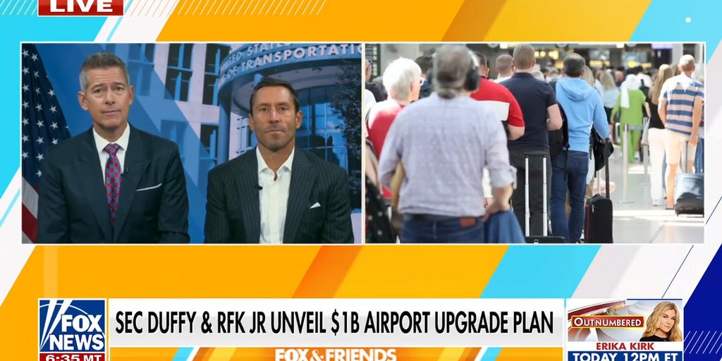 Transportation Secretary Duffy pushes for exercise areas, nursing pods at airports