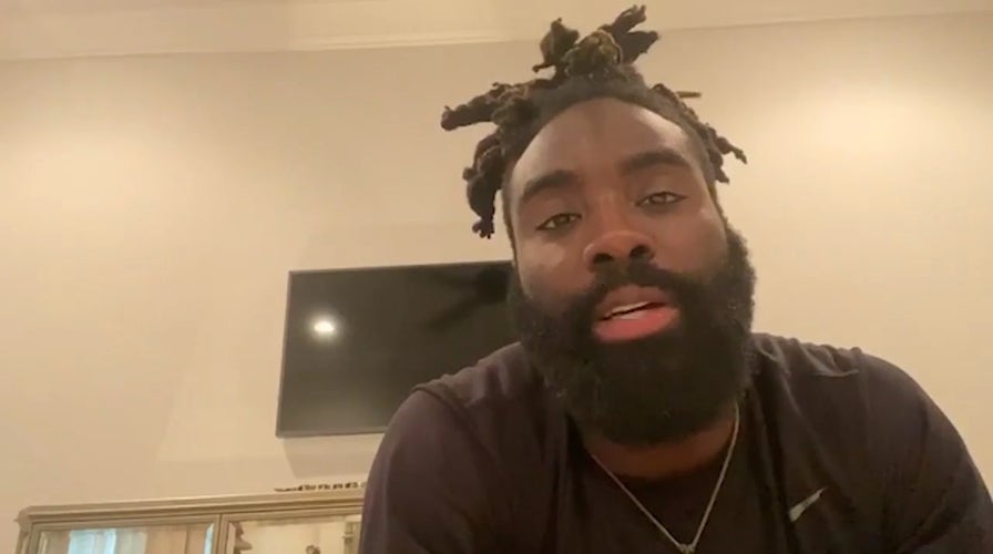 NFL's 'Man of God' linebacker has message of hope for fellow Americans