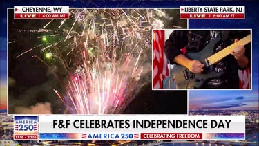 ‘Fox & Friends’ celebrates America 250 with electric guitar performance of the national anthem