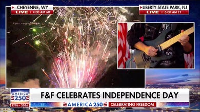 ‘Fox & Friends’ celebrates America 250 with electric guitar performance of the national anthem