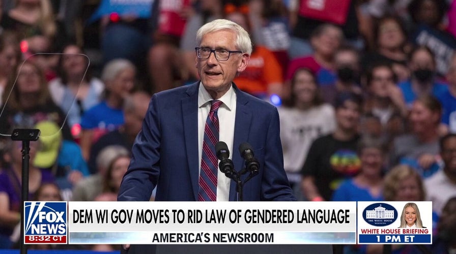 Wisconsin governor slammed for push to remove gendered language: 'This is crazy'